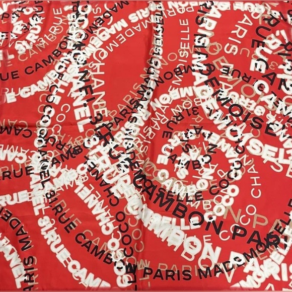 CHANEL ICONIC 100% SILK SCARF 
In box with COA - Picture 1 of 4